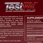 TestRX Ingredients and Possible Side Effects Review
