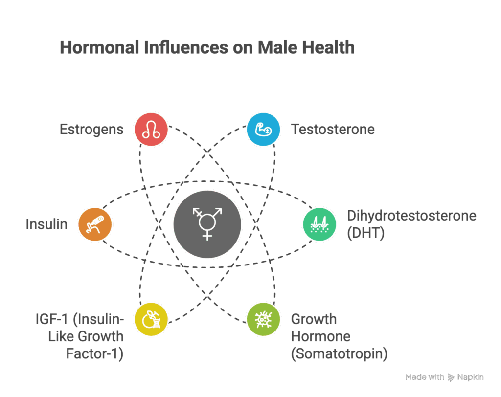 Classification and Brief Characteristics of Male Hormones