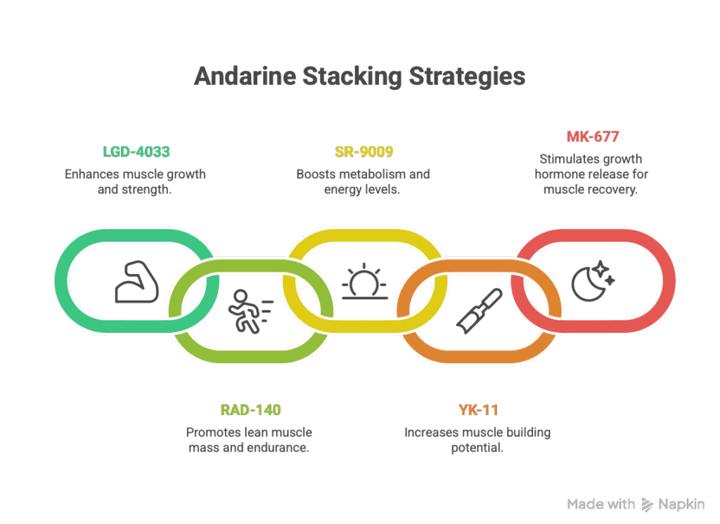 Examples of Andarine cycles and stacking
