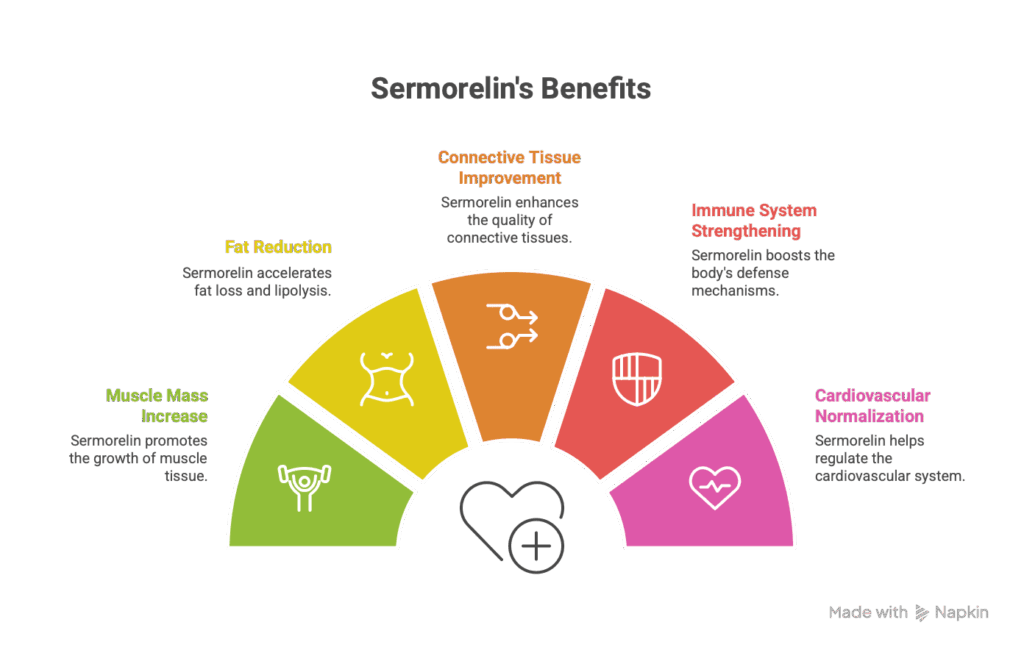 Sermorelin benefits and efficiency