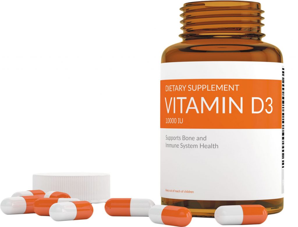Vitamin D supplement for workout
