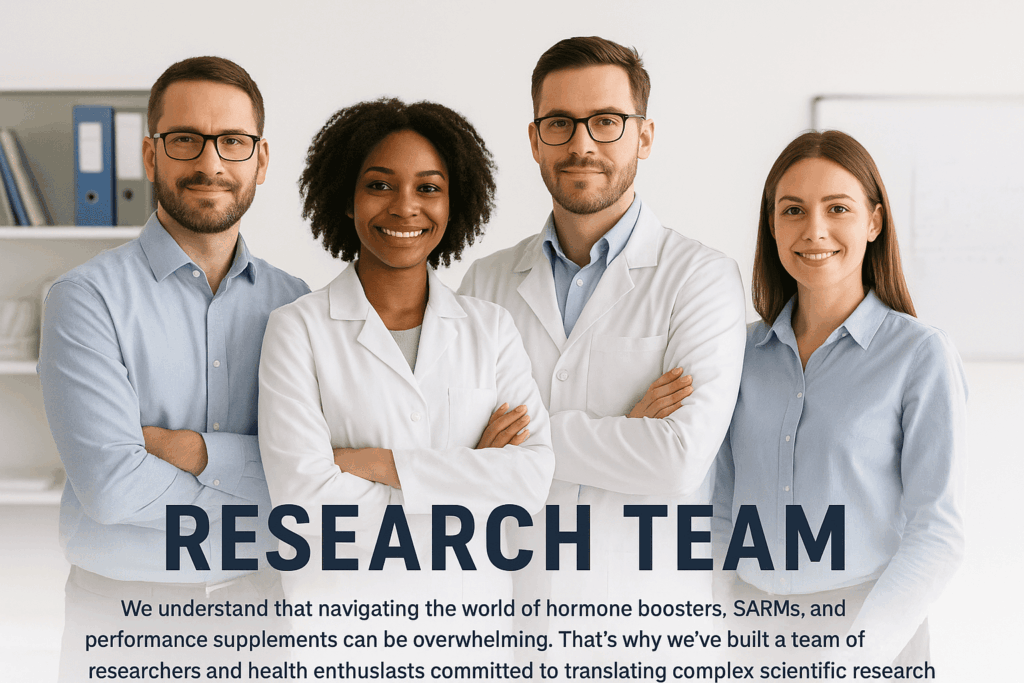 The BoostHormone Research Team helps BoostHormone.com - a dedicated collective of fitness researchers, nutrition specialists, and health science professionals